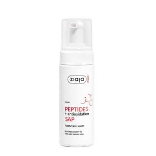 Пінка для очищення обличчя Ziaja Med Peptides з антиоксидантами 150 мл
