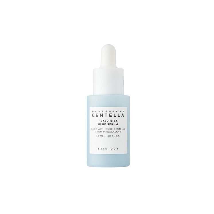 SKIN1004 Madagascar Centella Hyalu- Cica Blue Hyaluronic Acid Serum for Face with Centella 30 ml