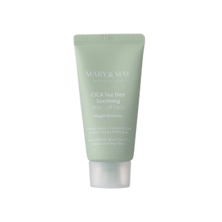 Mary&May Vegan CICA Tea Tree Soothing Wash Off Pack з маслом глини 30 г