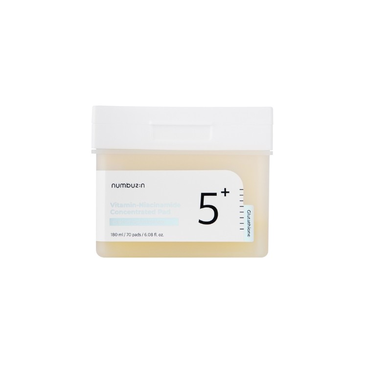 Numbuzin No.5 Vitamin Niacinamide Concentrated Pad Płatki z Niacynamidem do twarzy 70 sztuk