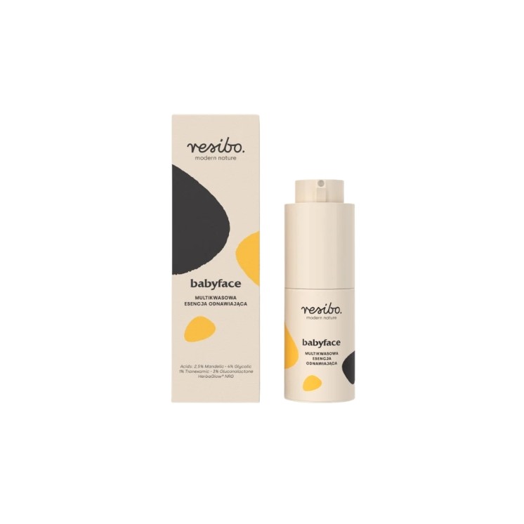 Мультикислотна відновлювальна есенція Resibo Babyface 30 мл