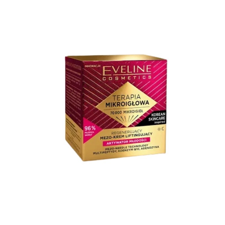 Регенеруючий мезокрем для обличчя Eveline Microneedle Therapy Youth Activator 50 мл