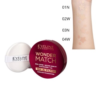 Eveline Wonder Match Covering Cushion з ніацинамідом /03N/ Nude 15 г