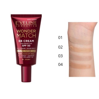Eveline Wonder Match BB крем SPF50 /01/ Ivory 30 мл