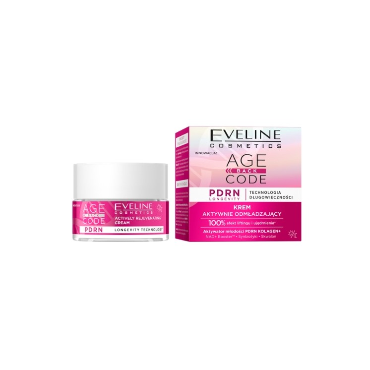 Eveline Age Back Code aktywnie odmładzający Krem do twarzy 50 ml
