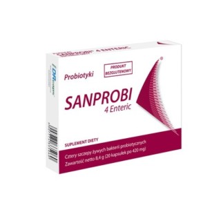 Sanprobi 4 Кишковорозчинні 20 капсул