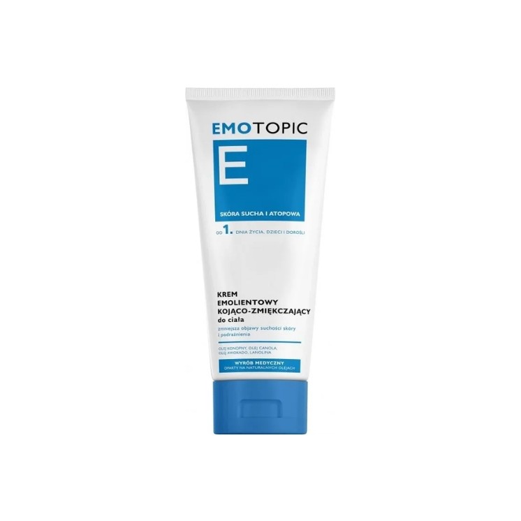 Emotopic Med+ emolietnowy Krem kojąco-zmiękczający do ciała 200 ml