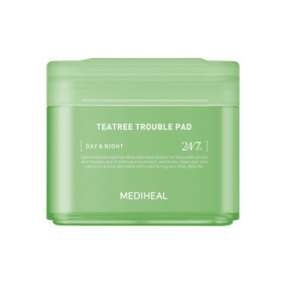 Тонізуючі диски для обличчя Mediheal Teatree Trouble 100 шт.