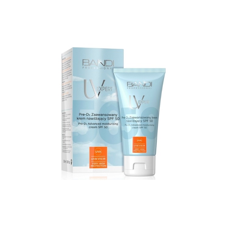 Bandi UV Expert Pre-D3 zaawansowany Krem nawilżający SPF50 50 ml