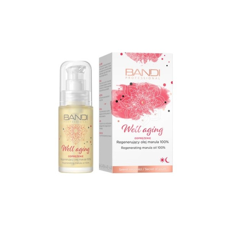 Bandi Well Aging regenerujący Olej Marula 100% 30 ml