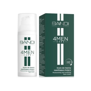 Зволожувальний та заспокійливий крем для обличчя Bandi 4Men Care для чоловіків 50 мл