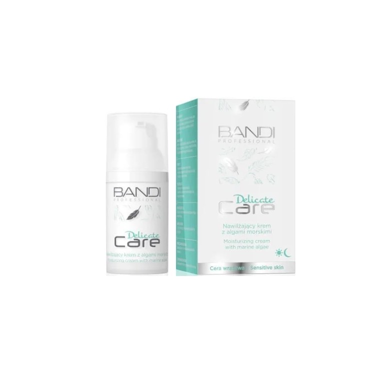 Зволожувальний крем для обличчя Bandi Delicate Care з морськими водоростями 30 мл