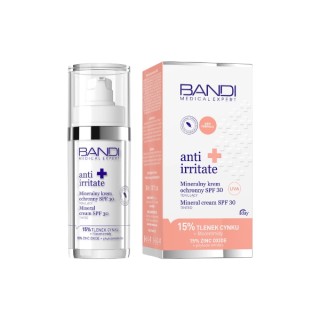 Захисний мінеральний крем для обличчя Bandi Medical Expert Anti Irritate SPF30 тонований 50 мл