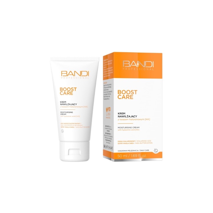 Bandi Boost Care Krem nawilżający z kwasem hialuronowym (HA) 50 ml