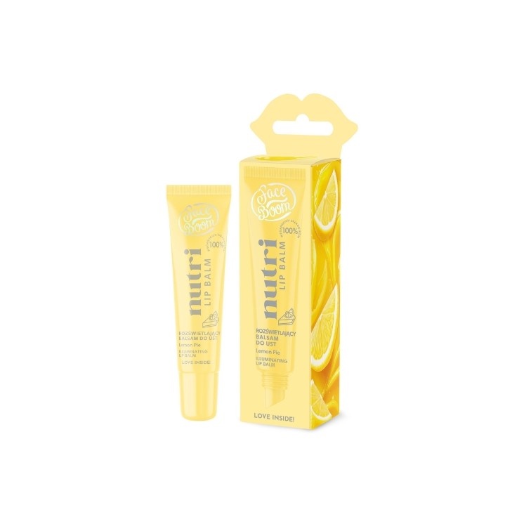 FaceBoom Nutri Lip Balm Illuminating Lip Balm Lemon Pie 10 g