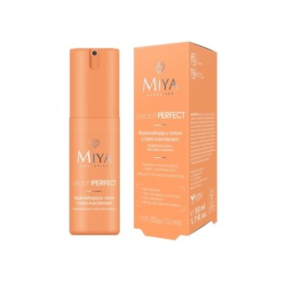 Освітлювальний лосьйон для обличчя Miya Cosmetics peachPERFECT з бета-каротином 50 мл