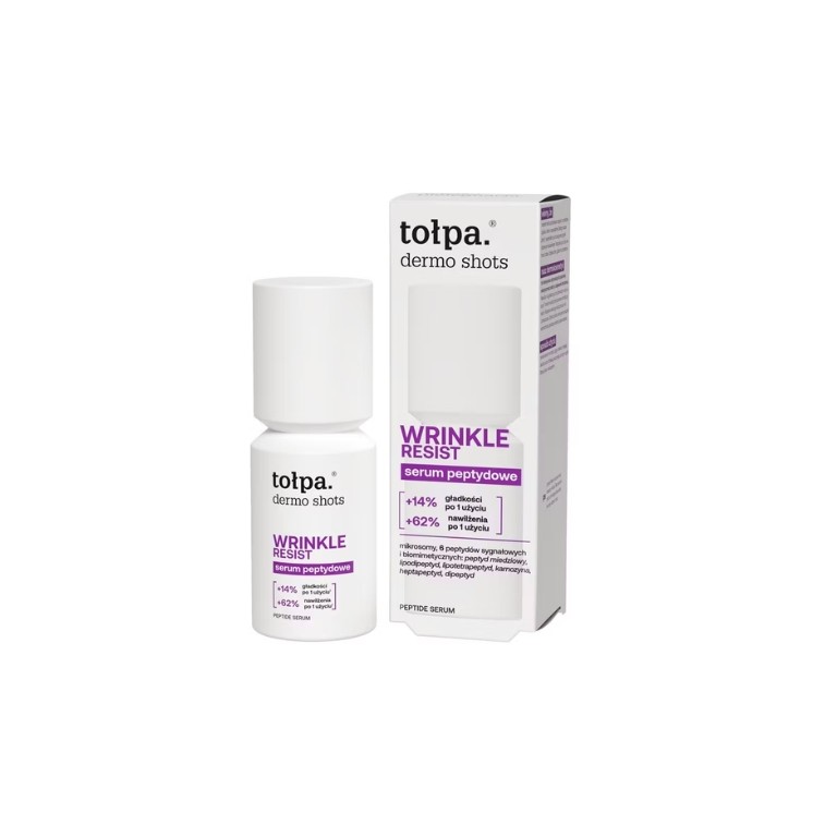Сироватка для обличчя Tołpa Dermo Shots Wrinkle Resist Peptide 50 мл