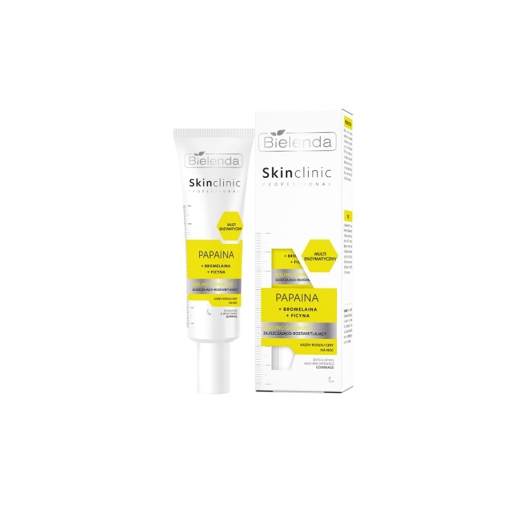 Bielenda Skin Clinic Professional multienzymatic exfoliating and brightening Peeling gommage 40 g