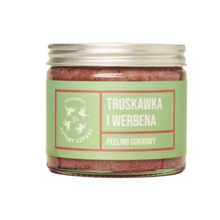 Mydlarnia Cztery Szpaki Цукровий Peeling з полуниці та вербени 250 мл