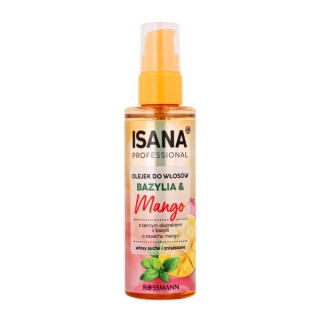 Isana Professional Олія базиліка та Mango для сухого та пошкодженого волосся 100 мл