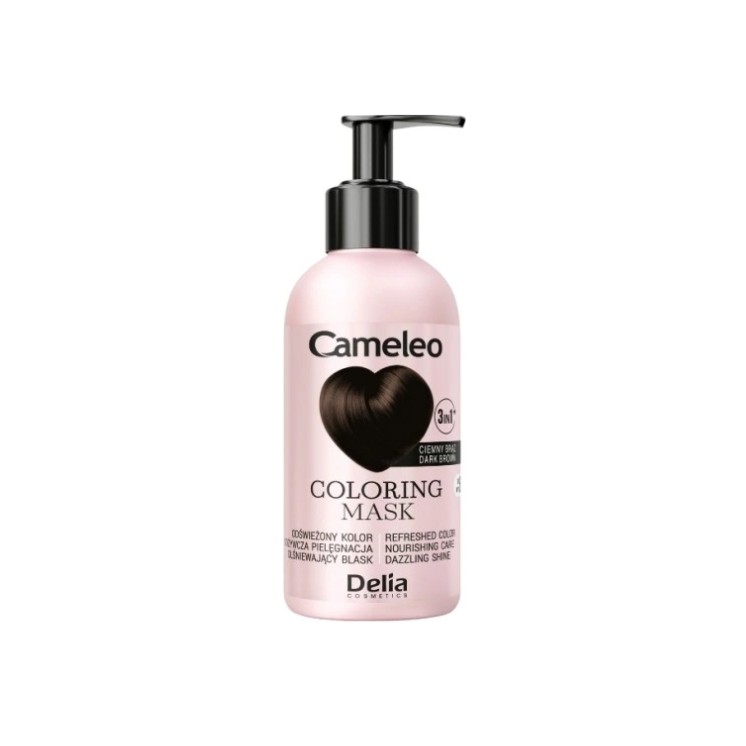 Фарба для волосся Delia Cameleo Темно-коричнева маска 120 мл