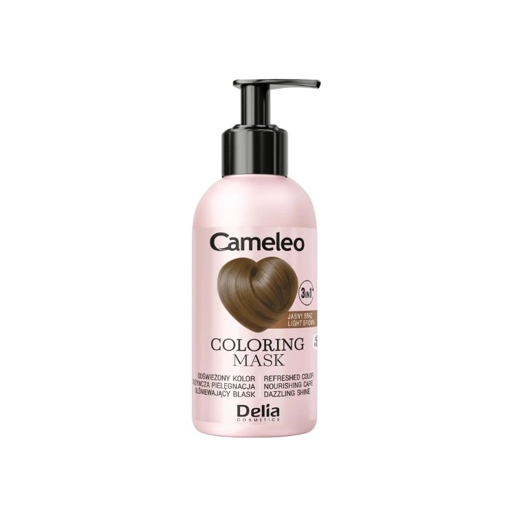 Маска для фарбування волосся Delia Cameleo для світло-коричневого волосся 120 мл
