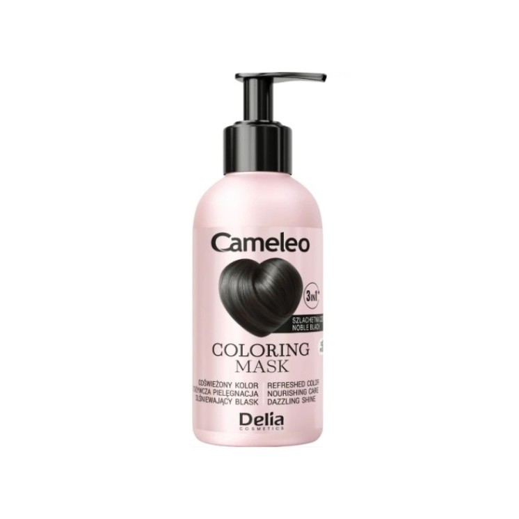 Маска для фарбування волосся Delia Cameleo Noble Black 120 мл
