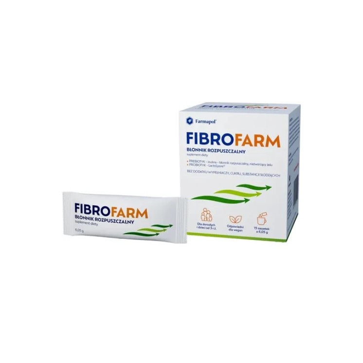 Розчинна клітковина Fibrofarm 15 пакетиків