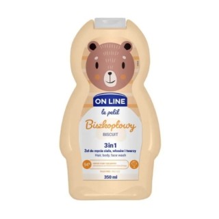 Гель для вмивання тіла, волосся та обличчя Le Petit Baby з On Line 350 мл