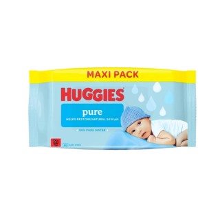 Huggies Chusteczki nawilżane Pure 60 sztuk
