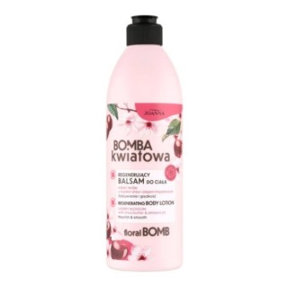 Відновлюючий бальзам для тіла Joanna Bomba Kwiatowa Cherry & Shea Butter 500 мл