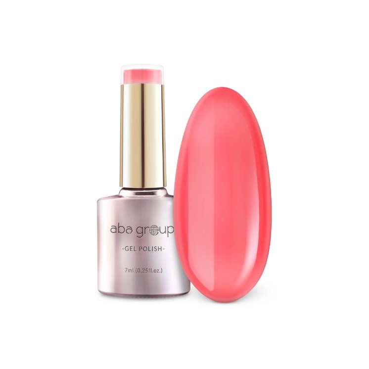 Aba Group Hybrid Nail Polish /726/ Coral Neon 7 ml
