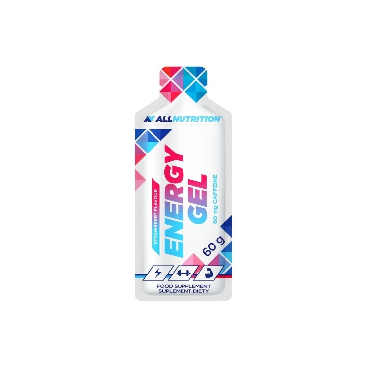 AllNutrition Energy Gel Strawberry with Caffeine 60 g