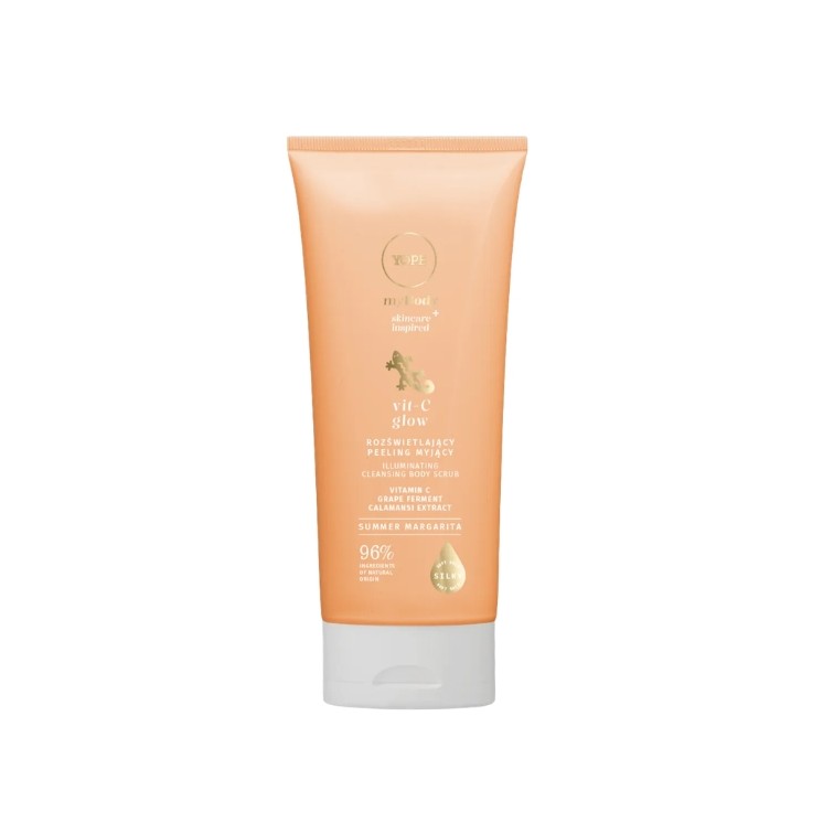Освітлювальний Peeling для тіла YOPE myBODY Vit-C Glow з вітаміном С 200 мл