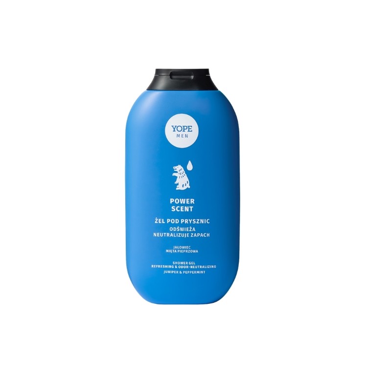 Освіжаючий гель для душу YOPE Men Power Scent для чоловіків 400 мл