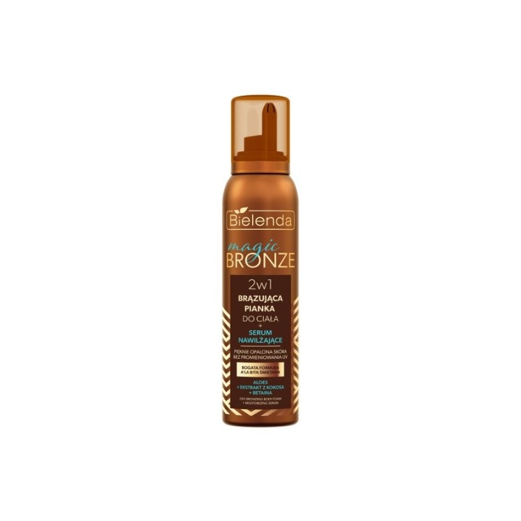 Bielenda MAGIC BRONZE 2in1 bronzing body foam-serum 200 ml