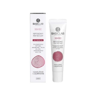 Пептидне відтінку для уст BasicLab Dermocosmetics Beauties /400/ Vintage Red 15 мл