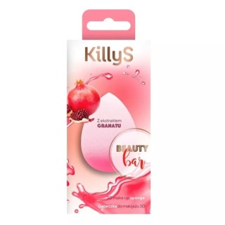 Спонж для макіяжу KillyS 3D з екстрактом граната, 1 шт.