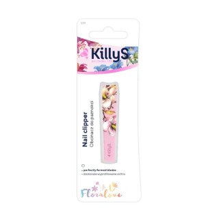 Кусачки для нігтів KillyS Floralove з квітковим принтом 1 шт.
