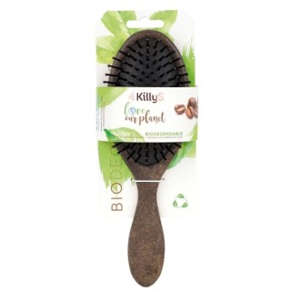 Щітка для розплутування волосся KillyS Eco Bio Oval Coffee 1 шт.