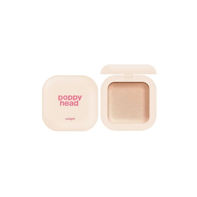 Poppy Head Veilight Illuminating Powder rozświetlający Puder do twarzy /02/ Sunlit Aura 12 g