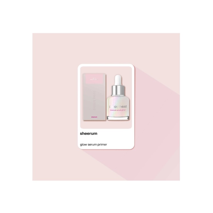 Сироватка- Primer під макіяж Poppy Head Sheerum Glow Serum 30 мл