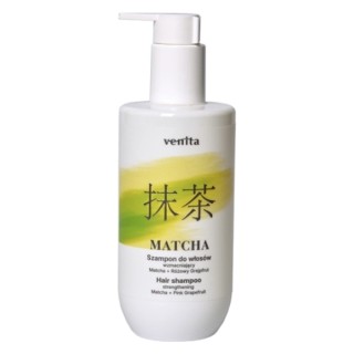 Зміцнюючий шампунь для волосся Venita Matcha 300 мл