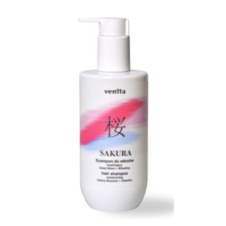 Зволожувальний шампунь для волосся Venita Sakura 300 мл