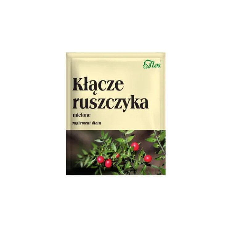 Сушене кореневище мітли м'ясника Flos 50 г