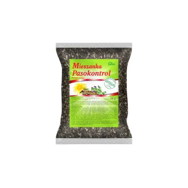 Flos Mieszanka Pasokontrol Herbatka ziołowa 100 g