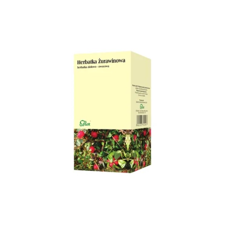 Flos Cranberry Herbal and Fruit Tea 25 x 2 g