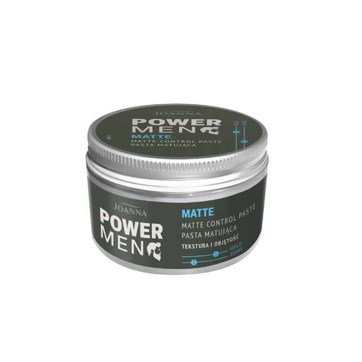 Joanna Power Men Matte Mattifying Hair Paste 100 g
