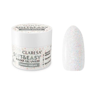 Claresa Soft & Easy Żel budujący do paznokci Moon Sugar 45 g