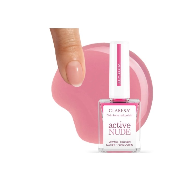 Claresa Active Nude Classic Nail Polish Jelly Bloom 9.5 5 ml